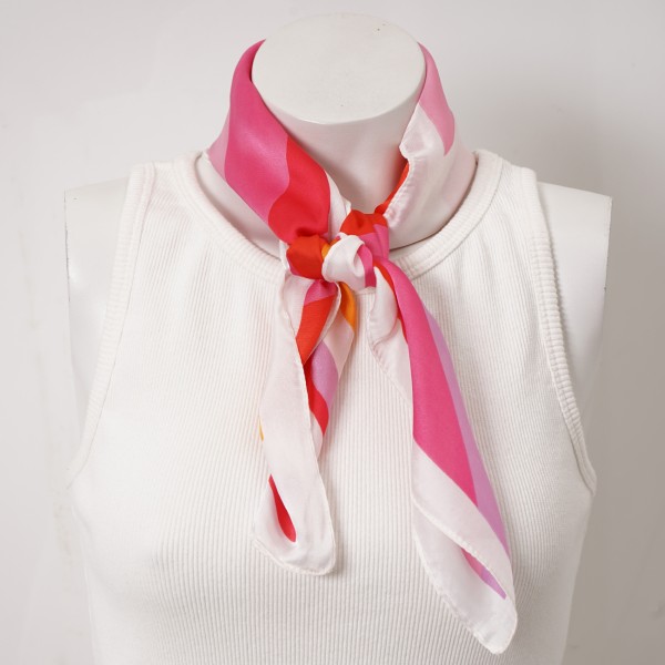Satin scarf