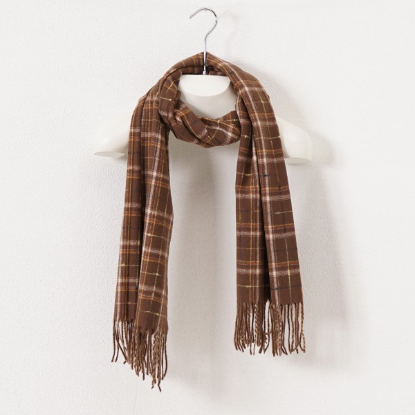 fringe scarf with cashmere (soft touch)