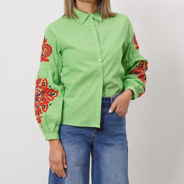 poplin blouse