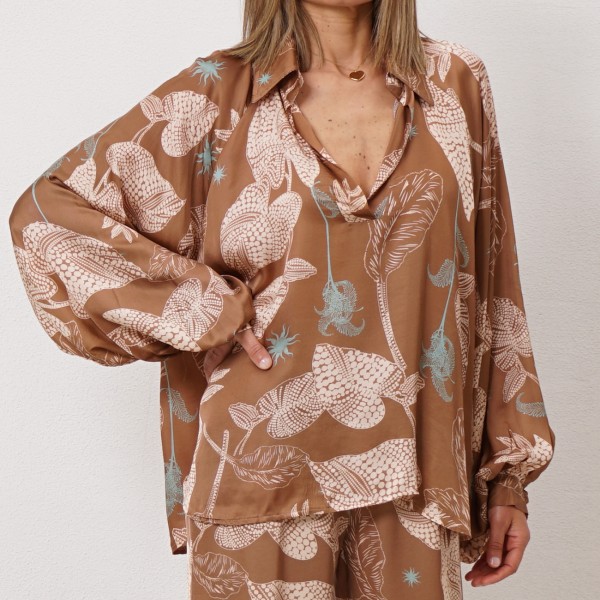 silk satin blouse