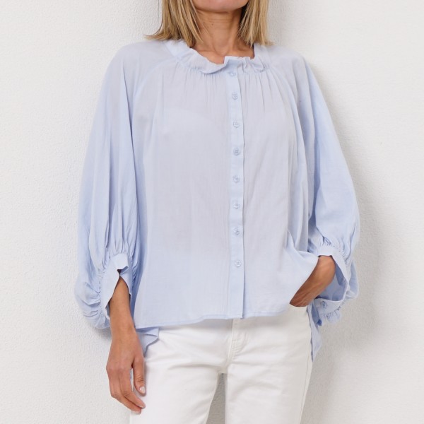 blouse/shirt with ruffles