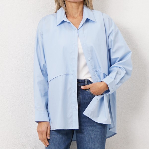 poplin blouse/tunic