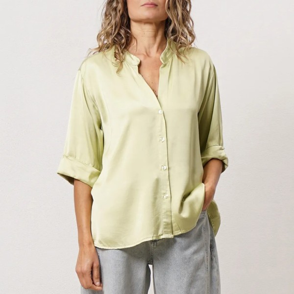 Satin blouse with rayon (premium)