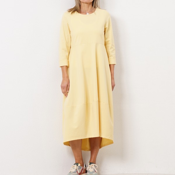 asymmetrical dress (Roma stitch knit)