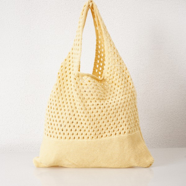 crocheted bag