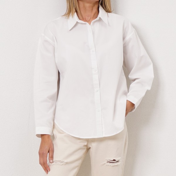 poplin blouse (100% cotton)