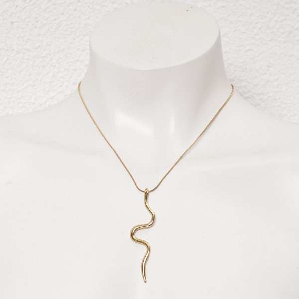 stainless steel necklace (surgical steel) without nickel