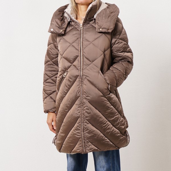 parka acolchoada c/ capuz removível