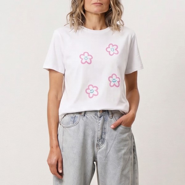 tshirt c/ estampa 