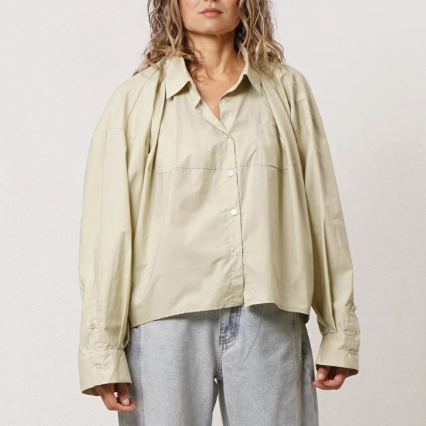 blusa em popelina oversize (premium)