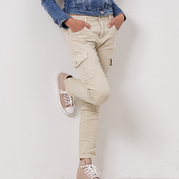 calça c/ bolsos de lado