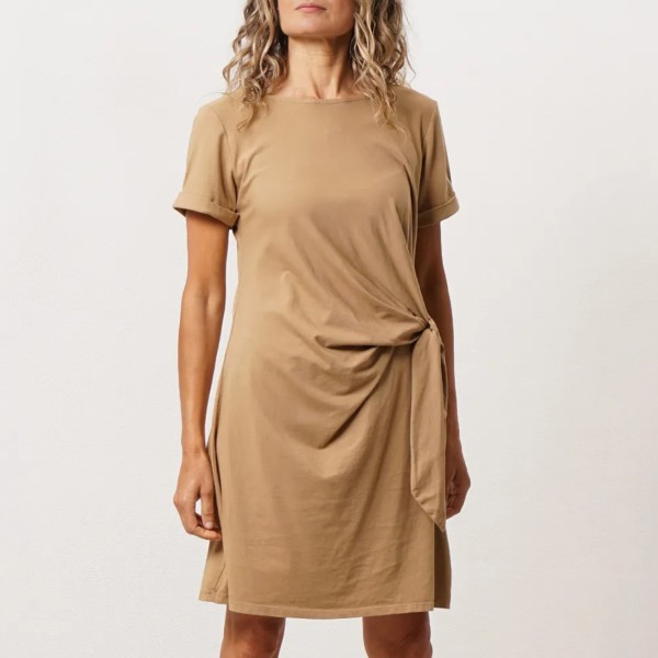 vestido em algodão c/ elastano