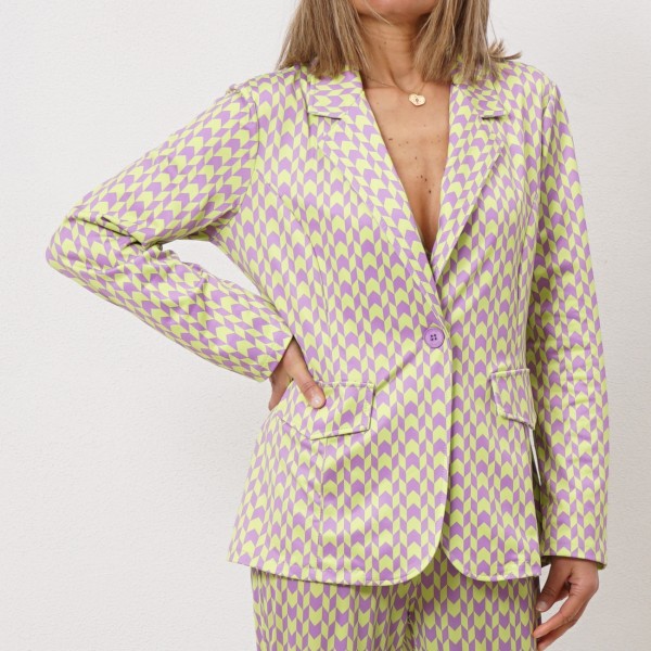 blazer em (malha fria) viscose