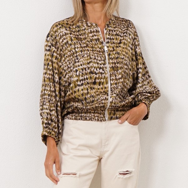 bomber acetinado (rayon + viscose)