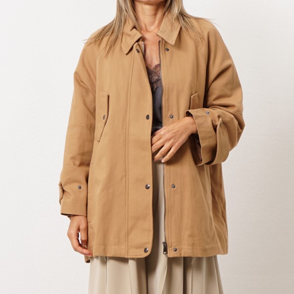parka em sarja (premium)