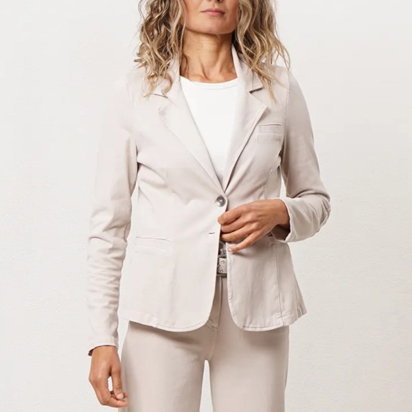 blazer de sarja c/ elastano