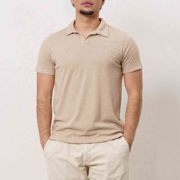 polo vintage em algodão