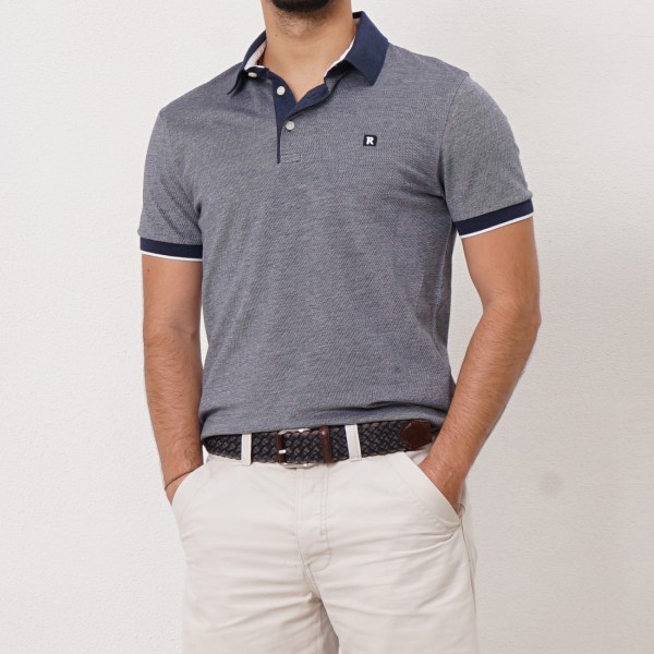 polo em piquet (premium) c/ tencel e elastano