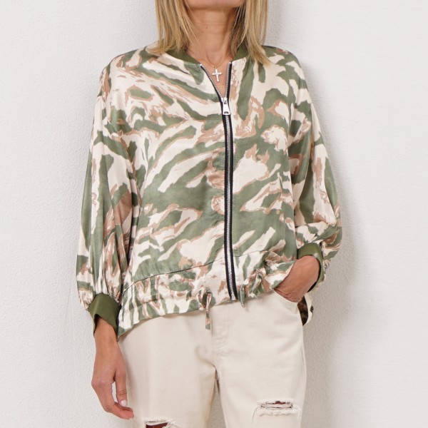 bomber (animal print)