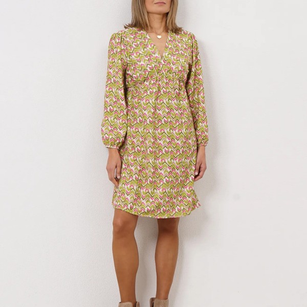vestido c/ franzidos