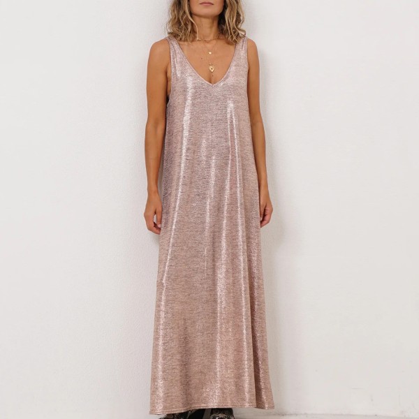 vestido em malha c/ lurex