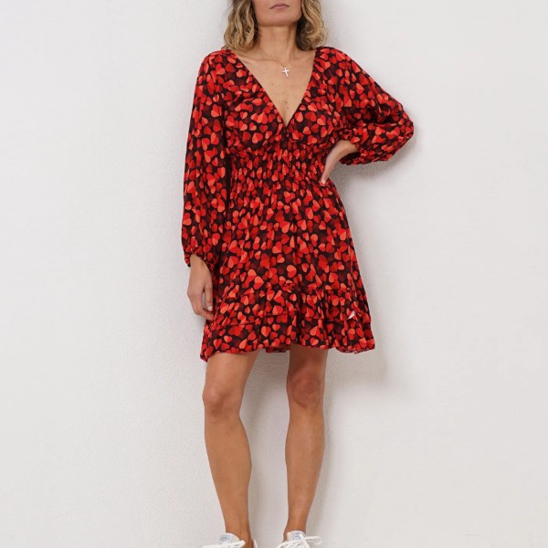 vestido em viscose 