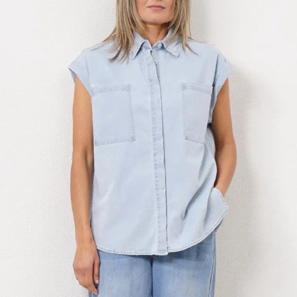 blusa de ganga vintage