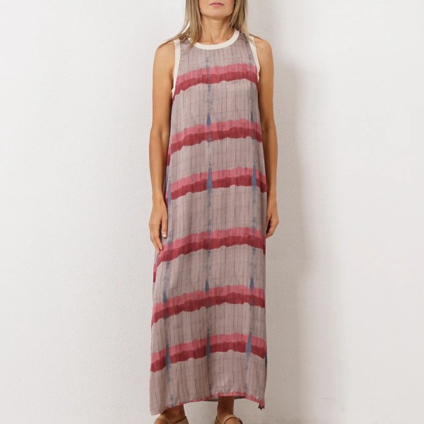 vestido acetinado c/ rayon