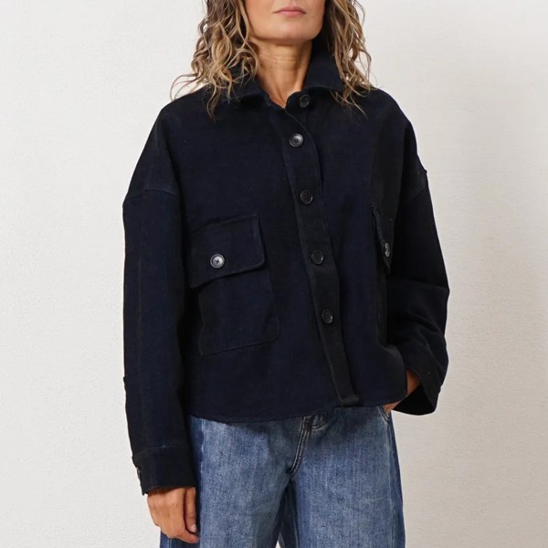 casaco bicolor vintage (premium)