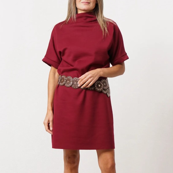 vestido em neopreno c/ cinto