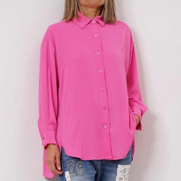 blusa/camiseiro em crepe