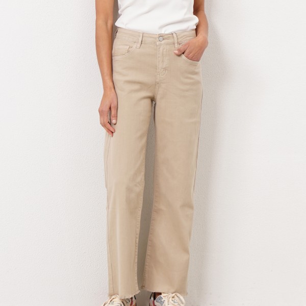 pantalonas de ganga c/ elastano