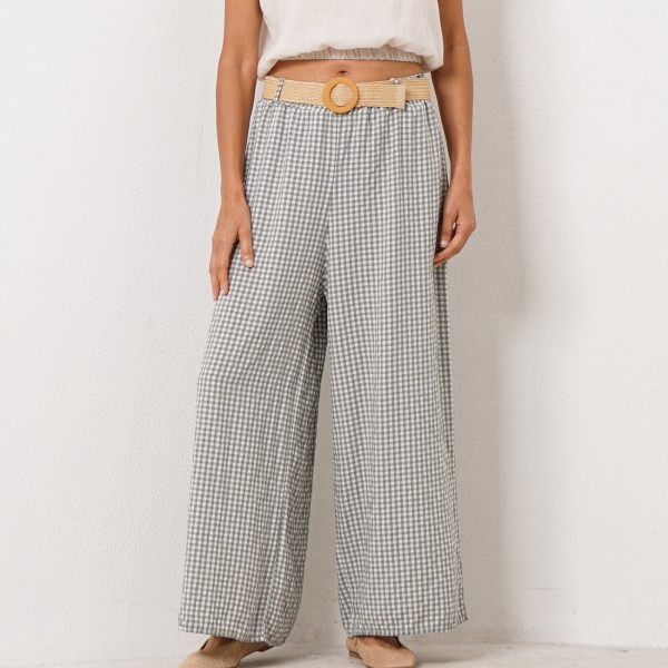 pantalonas (padrão vichy)