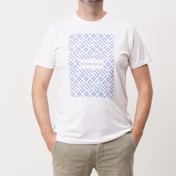 tshirt em algodão c /estampa