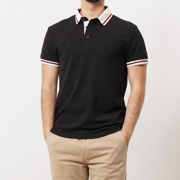 polo de malha c/ aplicações