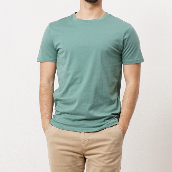 tshirt em algodão c/ elastano