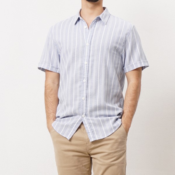 camisa de riscas (rústica)