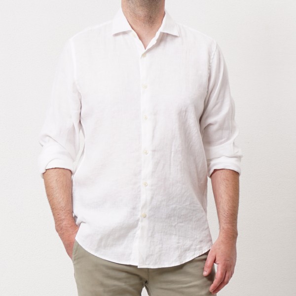 camisa 100% linho