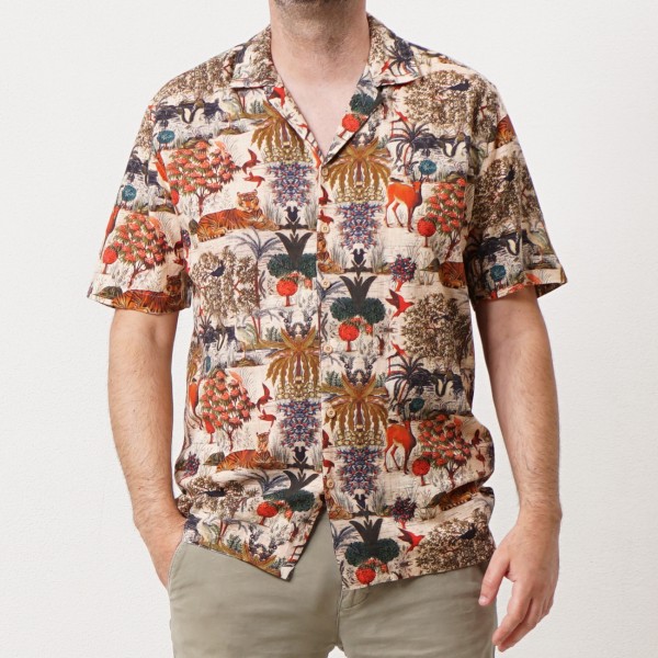 camisa de virados