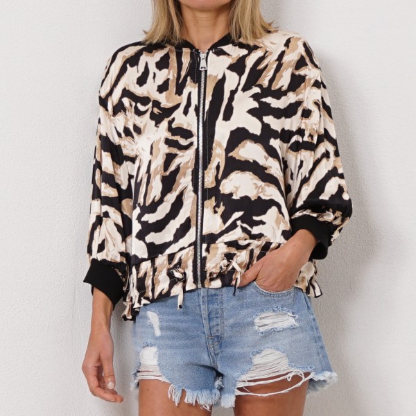 bomber (animal print)