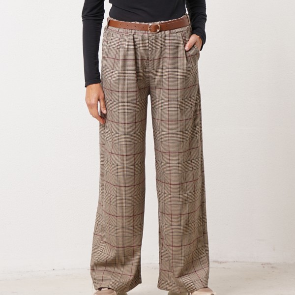 pantalonas de xadrez