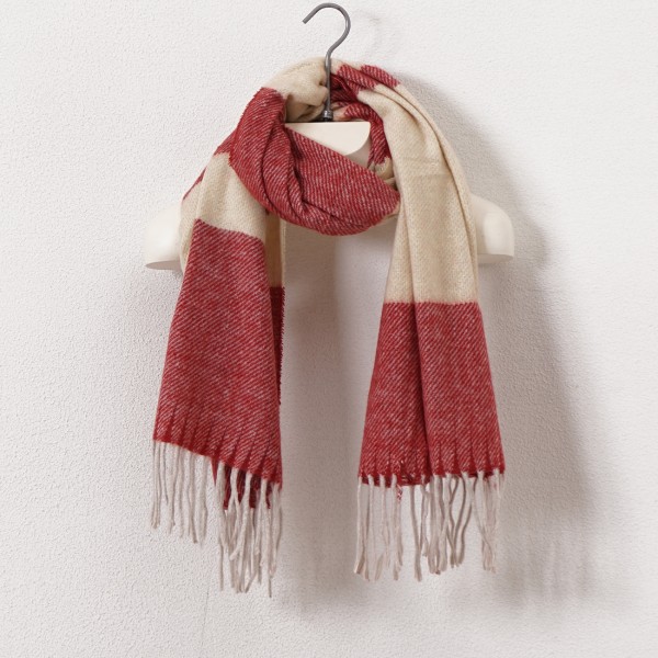 cachecol c/ franjas (toque suave)