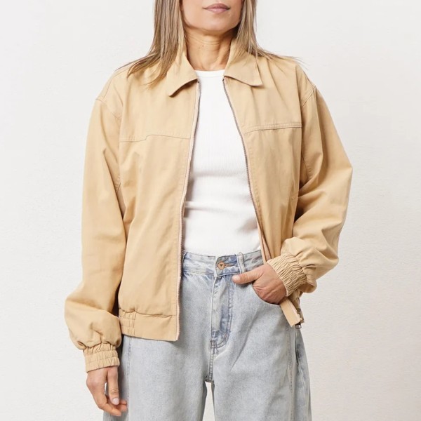 bomber em algodão vintage