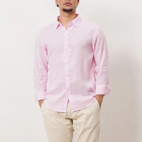 camisa 100% linho