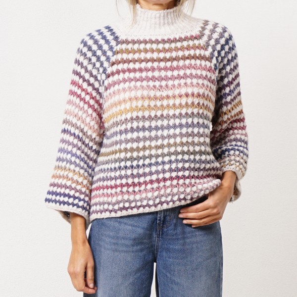 camisola em tricôt (Ponto Solto)