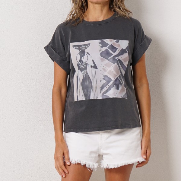 tshirt c/ estampa