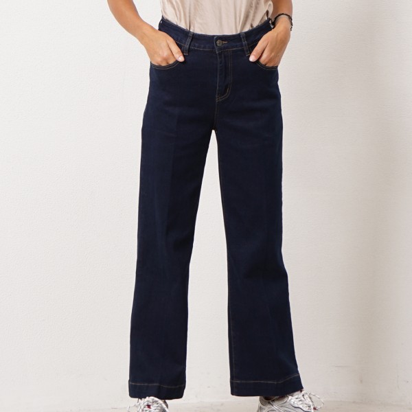 pantalonas de ganga c/ elastano