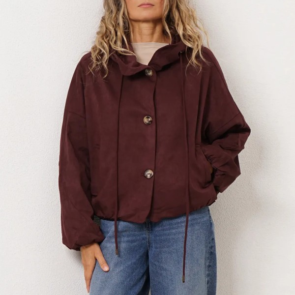bomber em ecopele (nobuck)