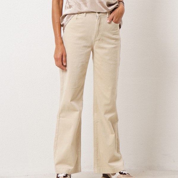 pantalonas em bombazine c/ elastano