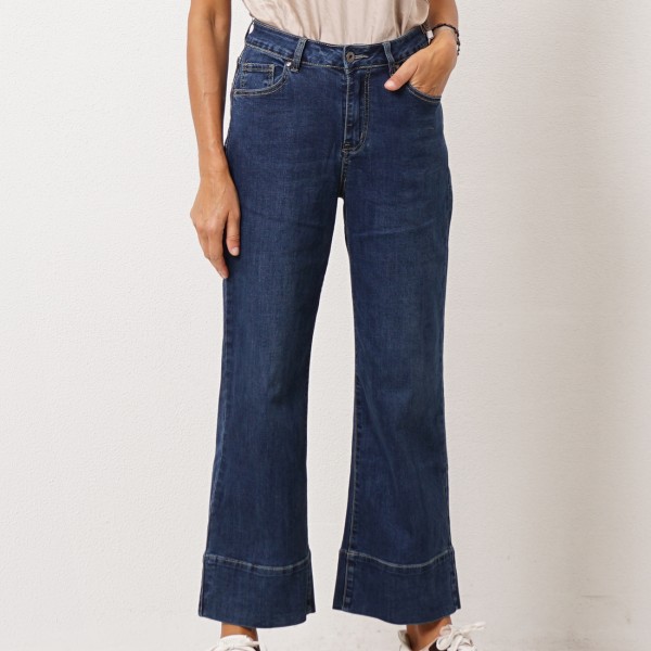 pantalonas de ganga c/ elastano